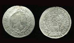 Austria, Maria Theresia, Silver 10 Kreuzer, 1765